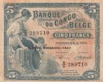 Belgisch-Congo - 1 x 5, 2 x 20 Francs 1943 en 1947 - Pick