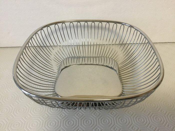 Alessi - Fruitmand - Staal - Mandje met draad, Antiek en Kunst, Antiek | Meubels | Stoelen en Sofa's