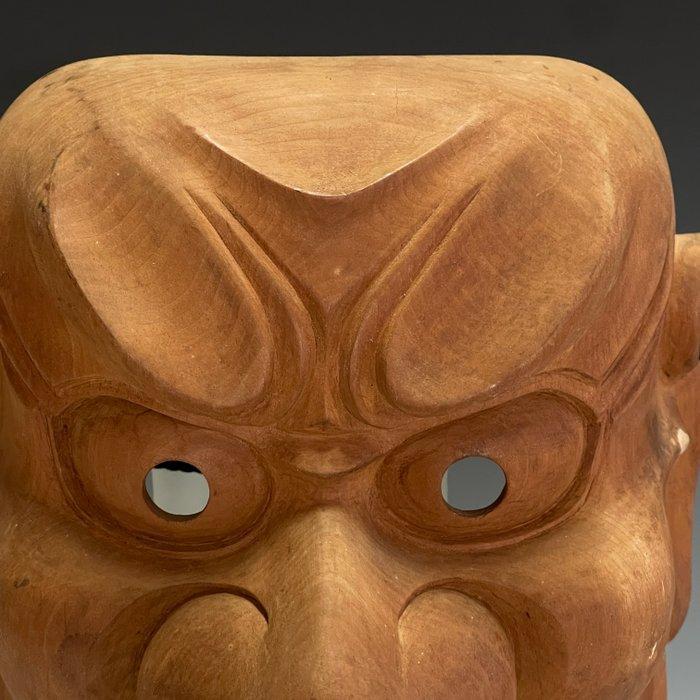 Noh masker - Hout - ONI | DEMON (Zonder minimumprijs), Antiek en Kunst, Antiek | Overige Antiek