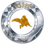 Samoa. 5 Dollars 2022 Silver 2oz. + 0.2 g Gold Harry Potter