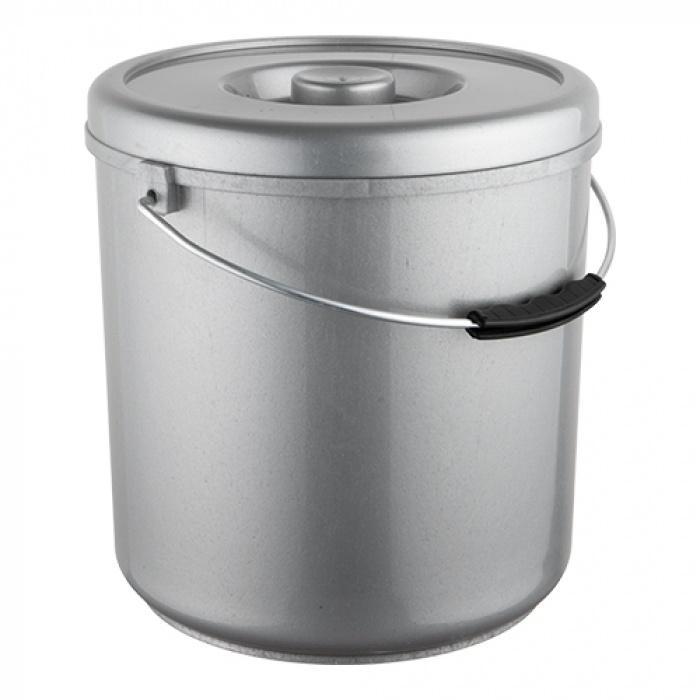 Emmer | Kunststof | 10L | Met Deksel | Ø260x270(h)mm EMGA, Zakelijke goederen, Horeca | Keukenapparatuur, Nieuw in verpakking