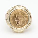 Ring - 14 karaat Geel goud, Roségoud