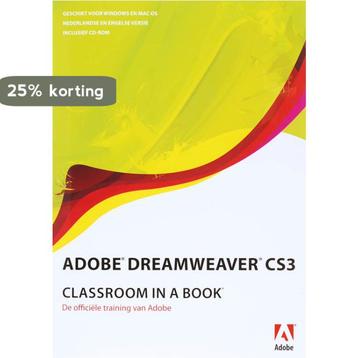 Adobe Dreamweaver CS3 Classroom in a Book / Classroom in a, Verzenden