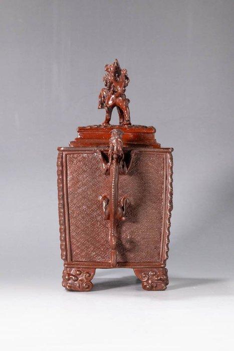 Bronzen wierookbrander met Kirin, draken en feniks door, Antiek en Kunst, Antiek | Overige Antiek