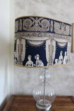 Lampe de table - avec abat-jour en tissu Fornasetti vintage