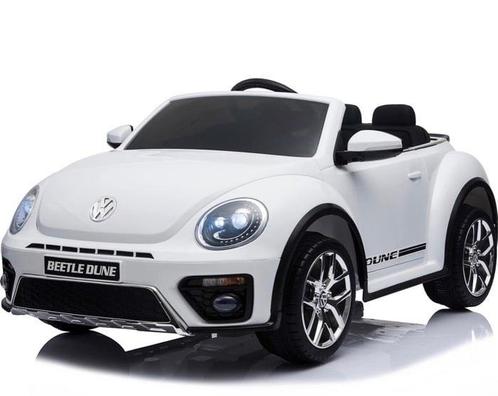 Volkswagen Beetle, 12 volt Kinder Accu Auto met rubberen ban, Kinderen en Baby's, Speelgoed | Buiten | Accuvoertuigen, Ophalen of Verzenden