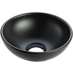 Opbouw Waskom Wiesbaden Kimo 28x28x10 cm Keramiek Mat Zwart, Doe-het-zelf en Bouw, Sanitair, Ophalen of Verzenden, Nieuw, Overige typen