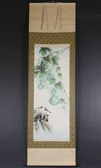 Kakejiku Six Lucky Gourds par Igarashi Ikuo () et, Antiek en Kunst
