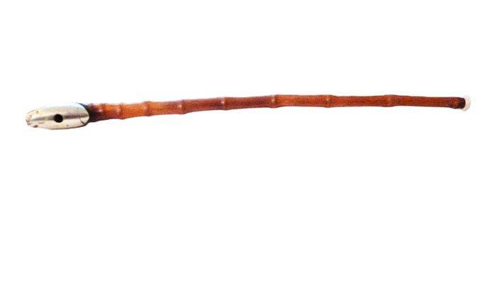 Pijp - Bamboe, Messing, Koper, Verzilverd, Antiek en Kunst, Antiek | Overige Antiek