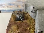 Zelf bouw - Jouet Diorama D-Day: Duitse bunker met anti tank, Nieuw