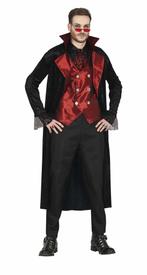 Vampier Halloween Kostuum Heren Rood, Hobby & Loisirs créatifs, Verzenden