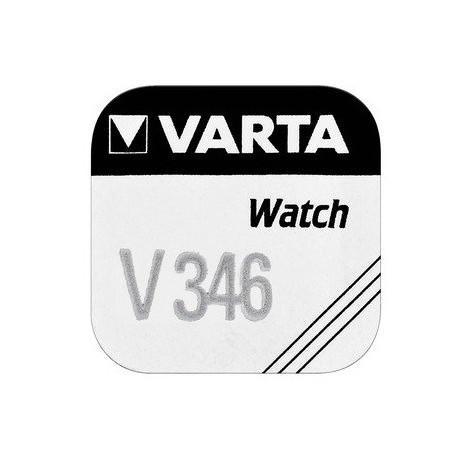 Varta V346 10mAh 1.55V knoopcel batterij 1 Stuk, Audio, Tv en Foto, Accu's en Batterijen, Nieuw, Verzenden