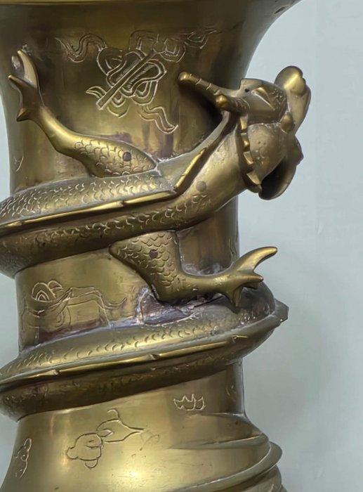 Vaas - Brons - China, Antiek en Kunst, Antiek | Overige Antiek