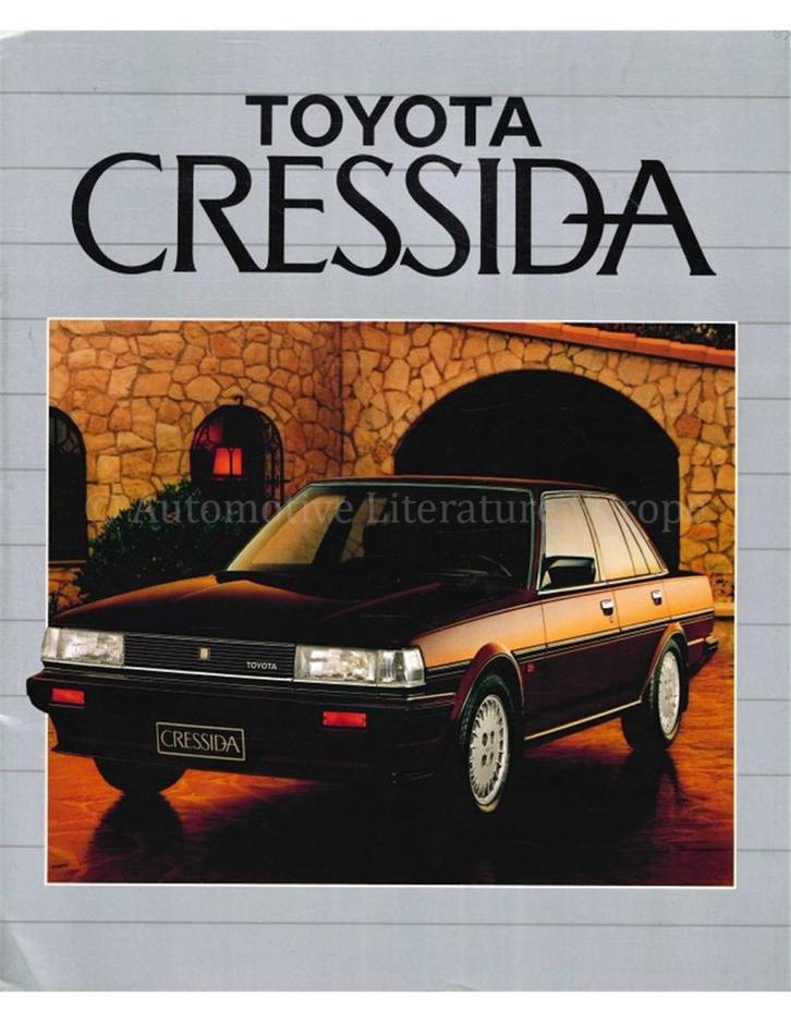 1985 TOYOTA CRESSID BROCHURE ENGELS, Livres, Autos | Brochures & Magazines