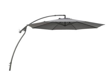 Florida Zweefparasol Rond - Antraciet, Ø300 cm, Verzenden