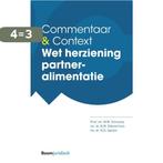 Wet herziening partneralimentatie / Commentaar & Context, Boeken, Verzenden, Zo goed als nieuw, Bregje Dijksterhuis