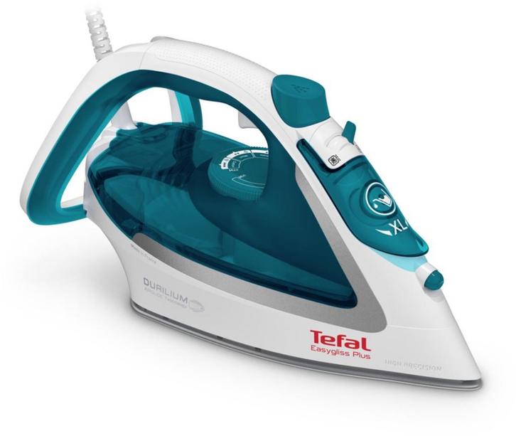 Tefal Stoomstrijkijzer - Strijkijzer - 2400W - Wit - Easygli, Elektronische apparatuur, Strijkijzers en Strijkplanken, Nieuw, Verzenden