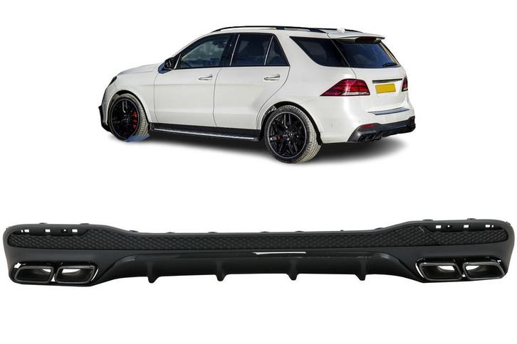 Diffuser | Mercedes-Benz | GLE-klasse 15-18 5d suv | W166 |, Auto diversen, Tuning en Styling, Verzenden