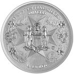 Malte. 5 Euro 2025 Golden Eagle 1 Oz Silver Coin (.9999) -, Postzegels en Munten
