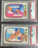 Topps - 2 Graded card - The Simpsons - 1990 - base card #51,, Verzamelen, Nieuw