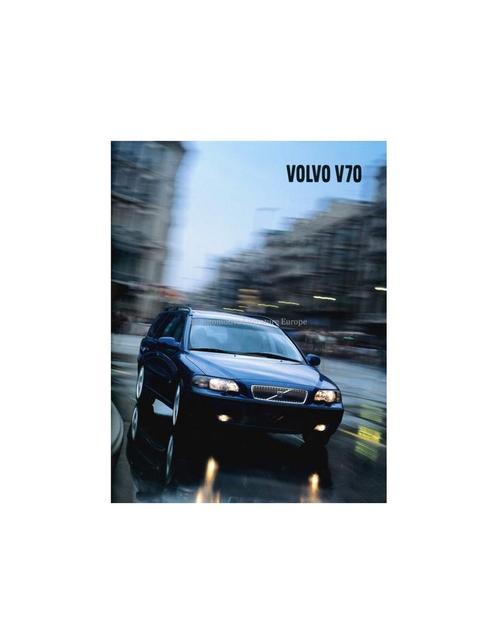 2002 VOLVO V70 BROCHURE NEDERLANDS, Boeken, Auto's | Folders en Tijdschriften