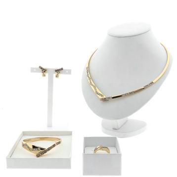 Exclusief 14 Krt. Gouden juwelen set met natuurlijke diam... beschikbaar voor biedingen