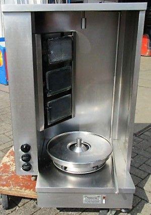 Shoarma Grill met 3 branders, gas, Zakelijke goederen, Horeca | Keukenapparatuur