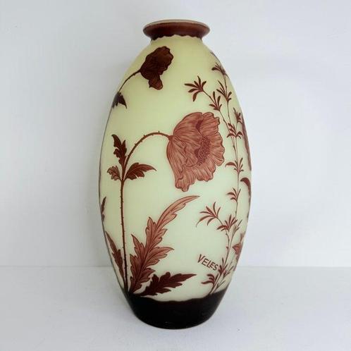 Lötz Witwe - Veles - Vase - Ouraline - Ouraline /, Antiek en Kunst, Antiek | Glaswerk en Kristal