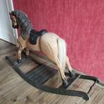 Hobbelpaard - Antique Style Rocking Horse On Bow Rocker