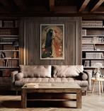 I_KONIQ - Black death dance with pretty redhead woman - art