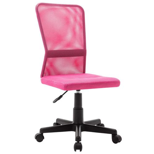 vidaXL Kantoorstoel 44x52x100 cm mesh stof roze, Huis en Inrichting, Bureaustoelen, Nieuw, Verzenden