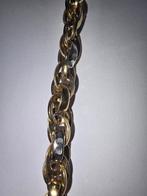 Ketting - 14 karaat Geel goud, Witgoud - Gouden ketting, Handtassen en Accessoires, Antieke sieraden