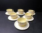 Set de 6 tasse et soucoupe Belleek Neptune - Koffieservies