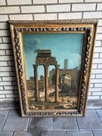 Canaletto (1697–1768), After - Forum Romanum met de Tempel, Antiek en Kunst