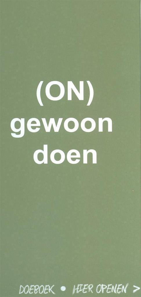 (On)gewoon doen, (on)gewoon zijn 9789038221830 Hilde Duyck, Boeken, Studieboeken en Cursussen, Gelezen, Verzenden