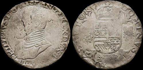 Southern Netherlands Brabant Philip Ii Philipsdaalder 1558, Postzegels en Munten, Munten | Europa | Niet-Euromunten, België, Verzenden