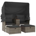 Poly Rattan Loungeset | Tweede Kansje | OP = OP, Tuin en Terras, 2 zitplaatsen, Nieuw, Loungeset, Verzenden