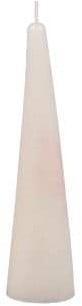 Kaars Kegelvorm Frosted White 50x200 mm, Huis en Inrichting, Woonaccessoires | Kunstplanten en Kunstbloemen, Nieuw