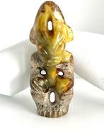Antieke Talisman - Hongshan Apollo - Serpentijn - Hoogte: 86