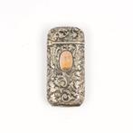 o.a. Joseph Gloster Tondeldoos - Vesta doosje - .925 zilver,, Antiek en Kunst