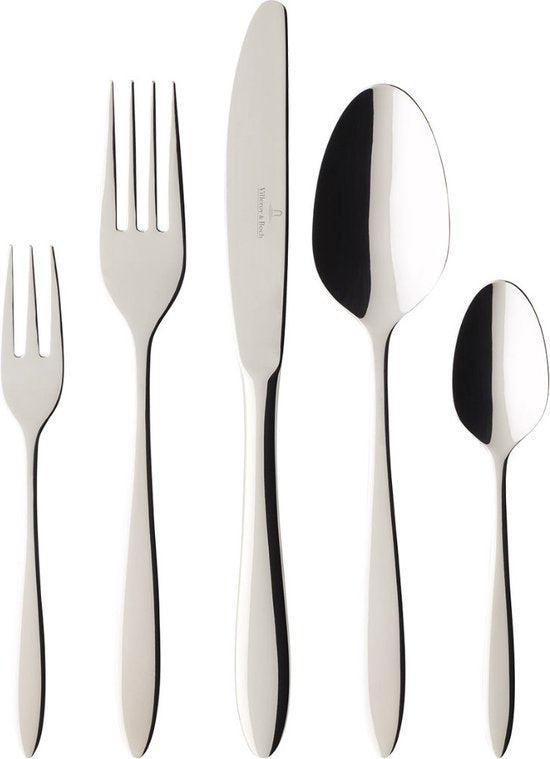 2dekans | VILLEROY & BOCH - Annalena 18/10 - Bestekset 6, Huis en Inrichting, Keuken | Servies, Ophalen of Verzenden