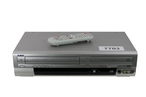 S&amp;V S&amp;V2381 | VHS / DVD Combi Recorder, Audio, Tv en Foto, Videospelers, Verzenden