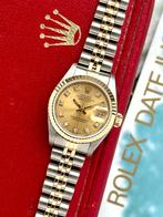 Rolex Lady-Datejust 26 69173G uit 1989, Bijoux, Sacs & Beauté, Verzenden