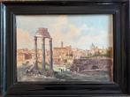 Jules Didier (1831-1914) - Tempio dei Dioscuri, Roma, Antiek en Kunst, Kunst | Schilderijen | Klassiek