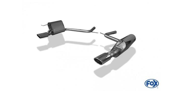 FOX Mercedes E-Klasse S211 stationwagen einddemper rechts/li, Autos : Pièces & Accessoires, Systèmes d'échappement, Envoi