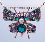 Zonder Minimumprijs - Hanger - 9 kt. Roségoud, Zilver, Handtassen en Accessoires, Antieke sieraden