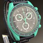 Omega x Swatch - MoonSwatch - Mission on Earth - Zonder, Handtassen en Accessoires, Horloges | Heren, Nieuw