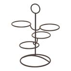 Etagère | Metaal | 4x Ø100mm | Hoogte 370mm EMGA, Verzenden, Nieuw in verpakking
