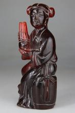 Statuette van de Chinese Kwanyin, muzikante - Type Bakeliet, Antiek en Kunst