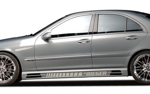 Rieger side skirt | C-Klasse (W203): 05.00- - Sedan, T-model, Auto-onderdelen, Carrosserie, Nieuw, Mercedes-Benz, Verzenden